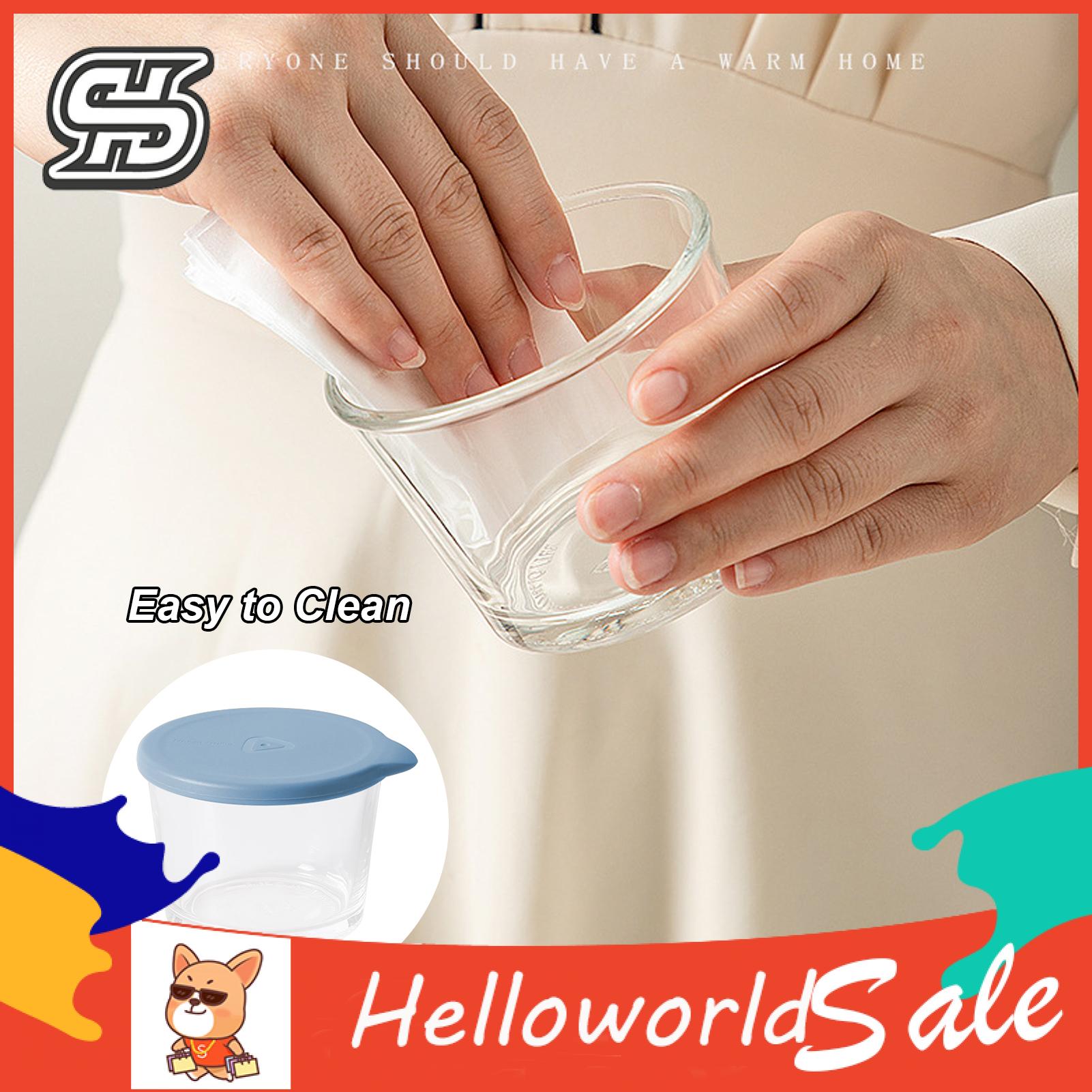 HelloWorld Food Container Stackable Fruit Shake Food Preservation Box. 