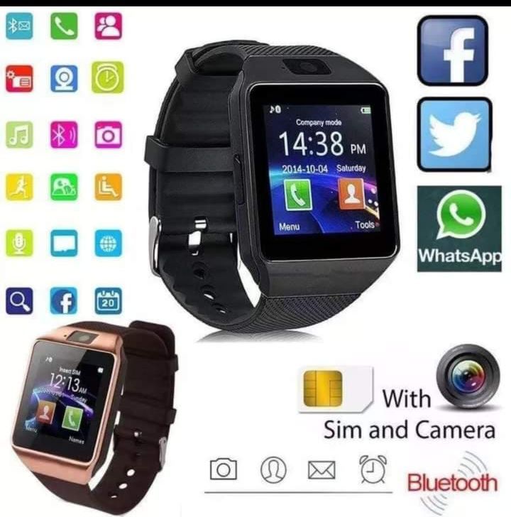 Smartwatch Dz09 Touch Screen SIM TF card SD Card Camera Call smart watch v8