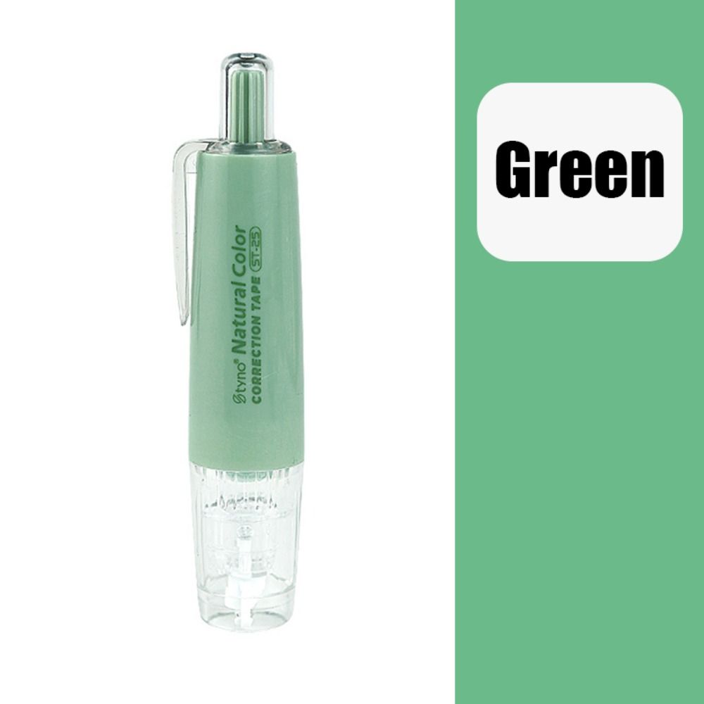 High Quality Press Type Correction Tape Replaceable Core Pen Shape Corrector Colorful Altered Tools Students. 