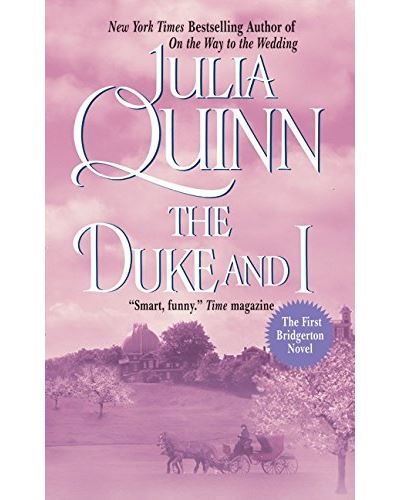 Bridgerton: The Duke and I (Bridgertons Book 1) by Julia Quinn (White Print). 