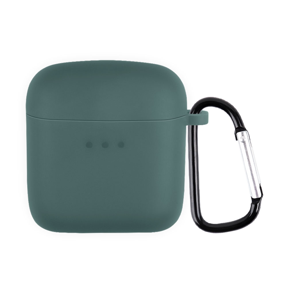 For Boat Airdopes 131 Silicone Earphone Protective Case with Hook. 