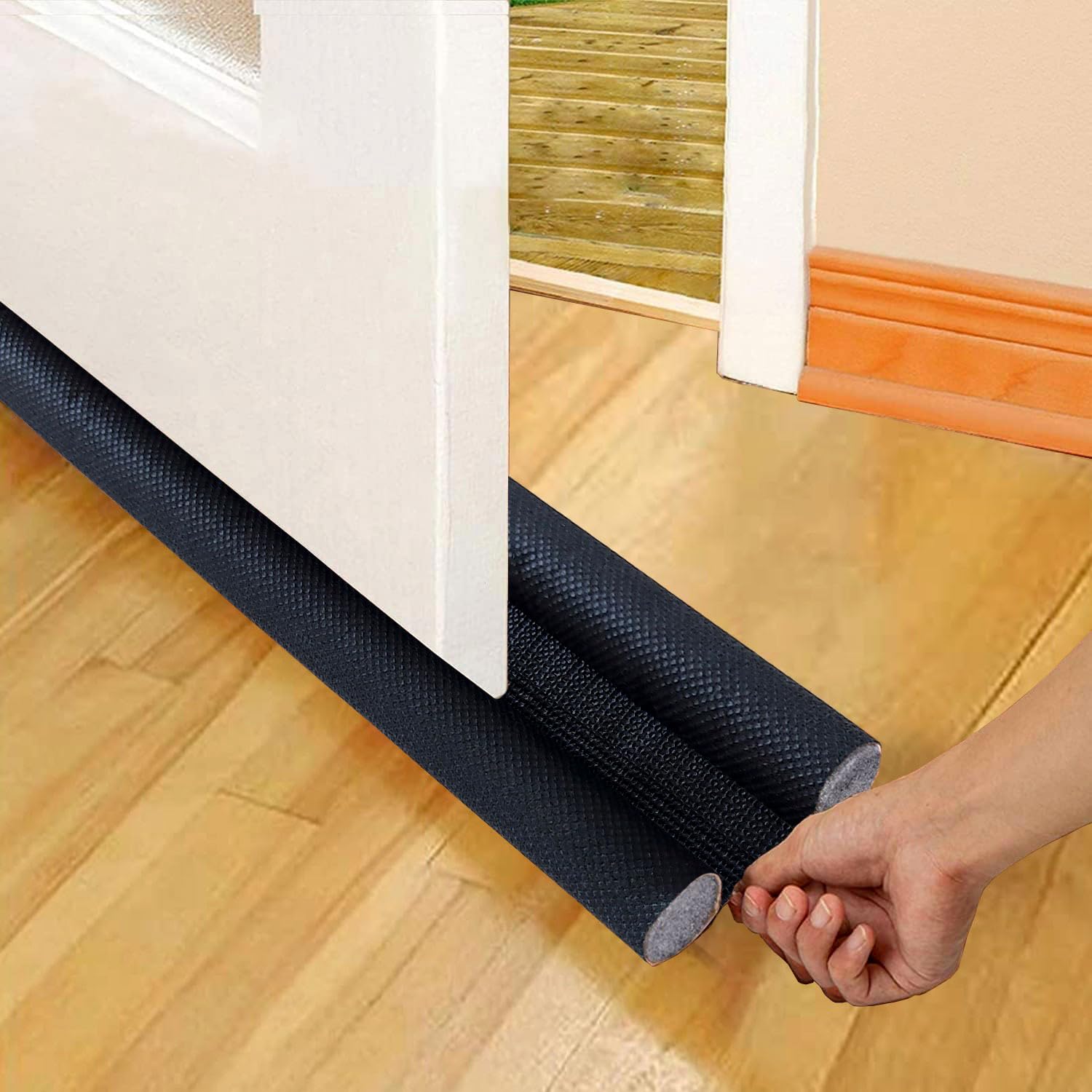 Raxon Innovation PVC Door Guard 93cm Gap Filler for Door Bottom Seal Strip - Sound-Proof, Reduce Noise, Energy Saving Door Stopper for Reduce Door Dust, Insects Protector. 