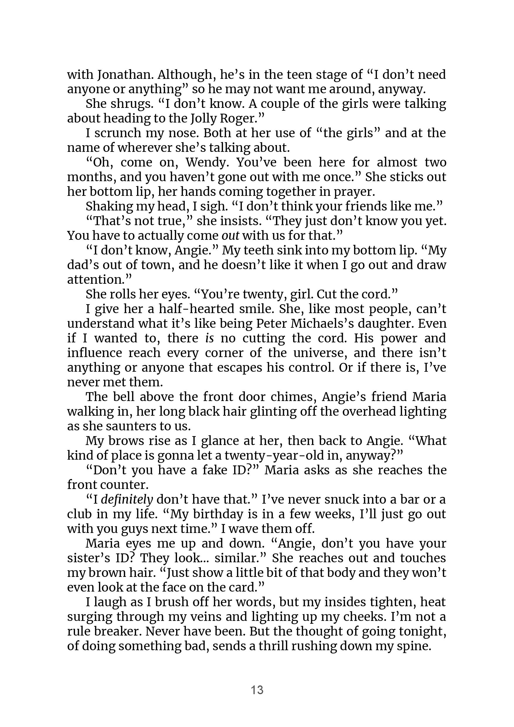 Hooked  ( Never After #1 )  by Emily McIntire  (  Premium Paper and Matte Cover ). 