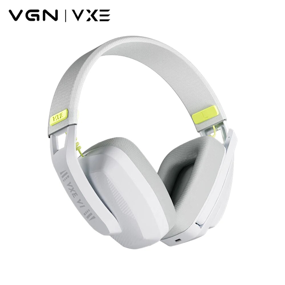 VGN VXE Siren V1 Wireless Headset Two Mode Bluetooth 5.3 2.4G FPS Gaming Headset Earphone Low Latency 200g Light Weight Pc Gamer. 