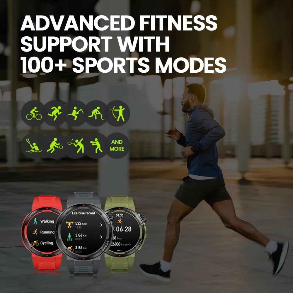 Zeblaze Ares 3 Plus 1.43'' HD AMOLED Display Voice Calling Smartwatch New 3D Interactive Health Fitness Tracking Smart Watch. 