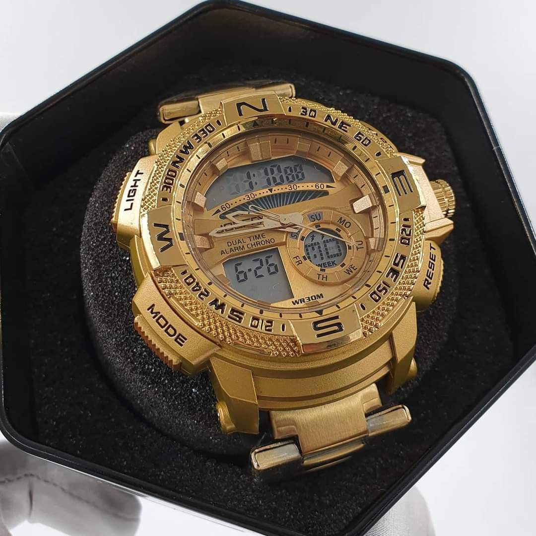 JOEFOX watch for men / premium quality waterproof & dual view watch