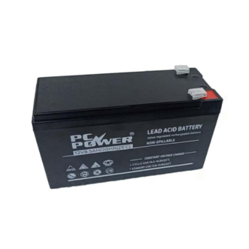 PC POWER 12V 8.5AH UPS Battery (Without Packet). 