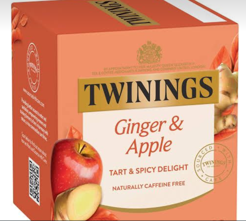 twinings ginger apple tea