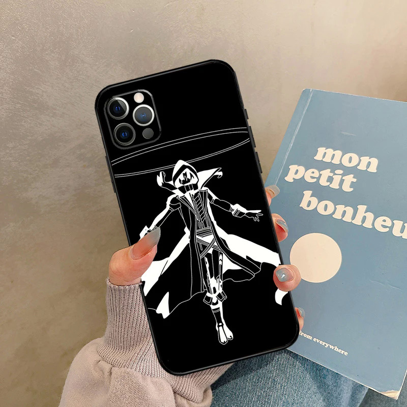 【Mascaraara】The Eminence in Shadow Cover Case, Coque pour iPhone 14, 13, 12, 11, 15 Pro Max, Mini 7, 8 Plus, X, Poly, XS Max, SE 2020, 2022. 