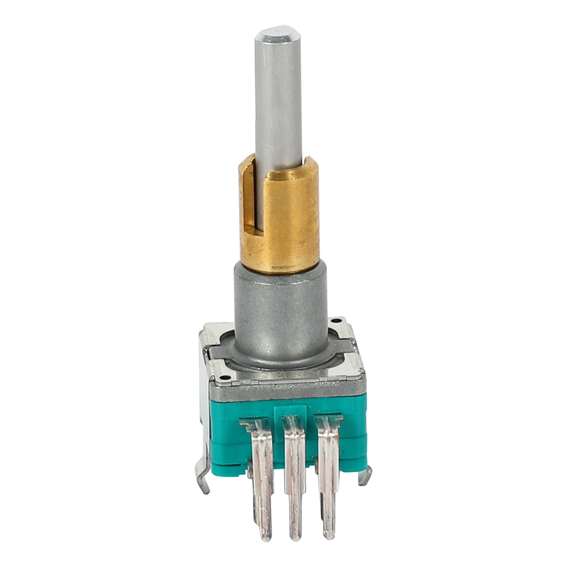 EC11EBB24C03 Dual Axis Encoder with Switch 30 Positioning Number 15 Pulse Point Handle 25mm. 