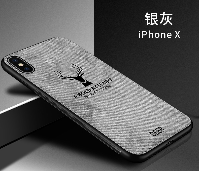 【Solo Yolo】Applicable 1+11 Cloth Pattern Elk Phone Case OnePlus10 Deer Head Anti-Fall Fabric Shell OnePlus 9RT Protective Sleeve. 