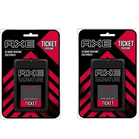 Axe Signature Pocket Perfume Intense Deodorant 17ml X (2Pcs)