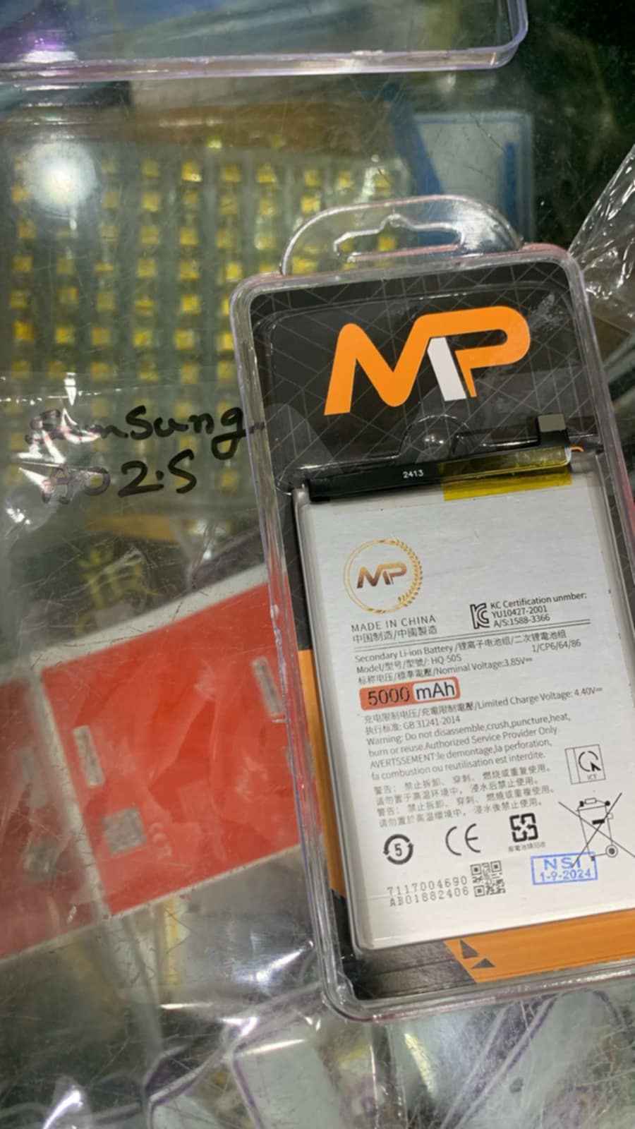Mobile Battery for samsunga A02