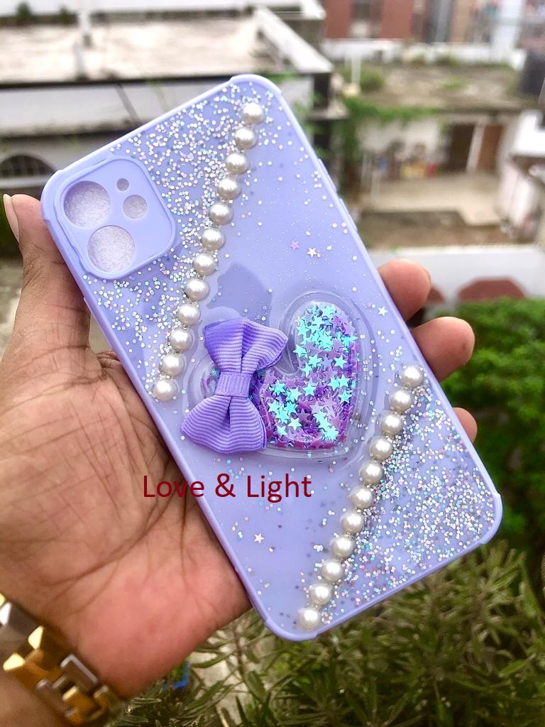 Ladies Cover For Apple iPhone 11 Back Cover Soft Phone Case For Apple iPhone 11 Flower Glitter Bling Soft Full Stars Phone Case. 