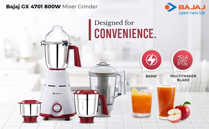 bajaj 4701 mixer grinder