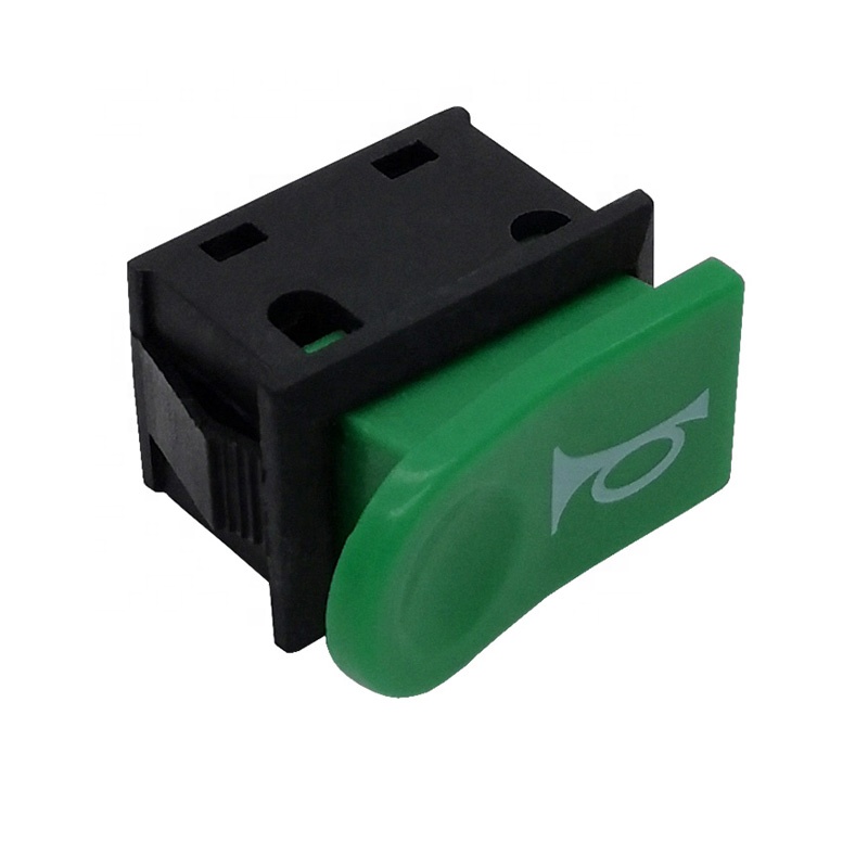 5Pcs- Universal GREEN Push Button DC 12V 10A/ 24V 5A Horn Switches - r15 v3 bike. 