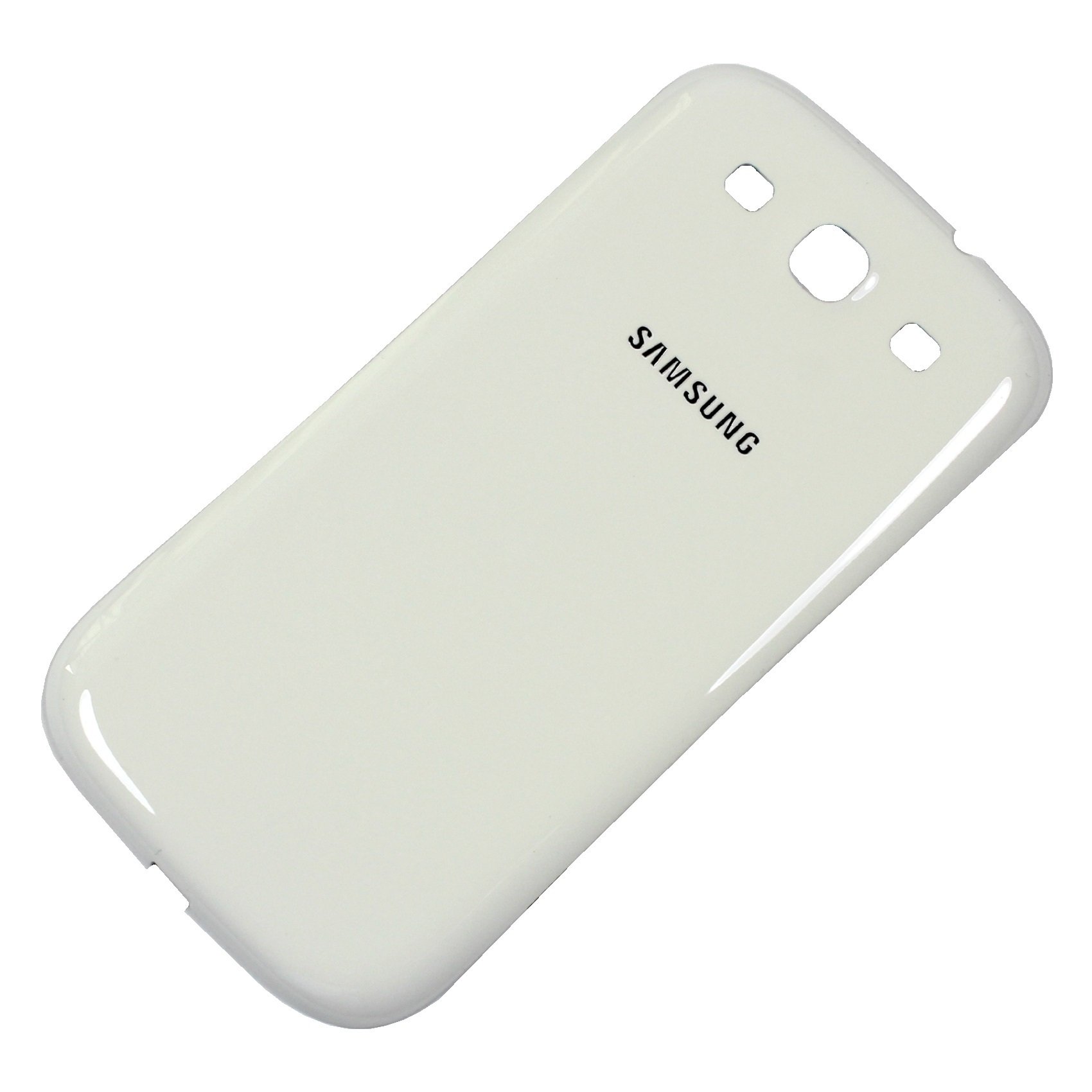 Samsung Galaxy S3 - ( Polycarbonate Plastic ) Back Shell / Back Panel / Battery Cover / Back Door / Back Replacement Part By Power Telecom 1281