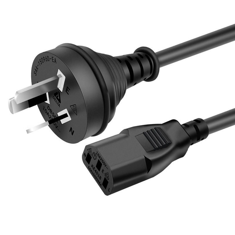 0SAA certified pure copper Australia AC plug line Australian standard product suffix Australian standard computer rice cooker power cord. 