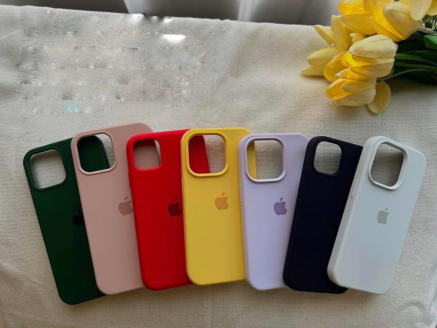 For IPhone 15 / IPhone 15 Plus / IPhone 15 Pro / IPhone 15 Pro Max Luxury Silicone Protect Back Cover Soft Case[Maroon Colour]. 