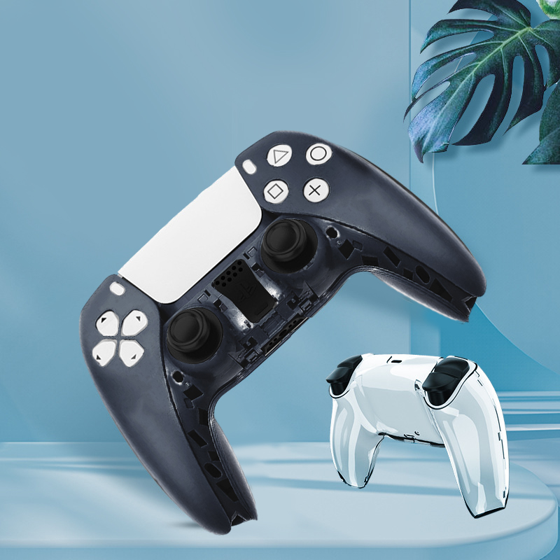 New Model Suitable For PS5 Game Controller Shell Replacement DIY Upper And Lower Cover PS5 Repair Accessories Entertainment Game