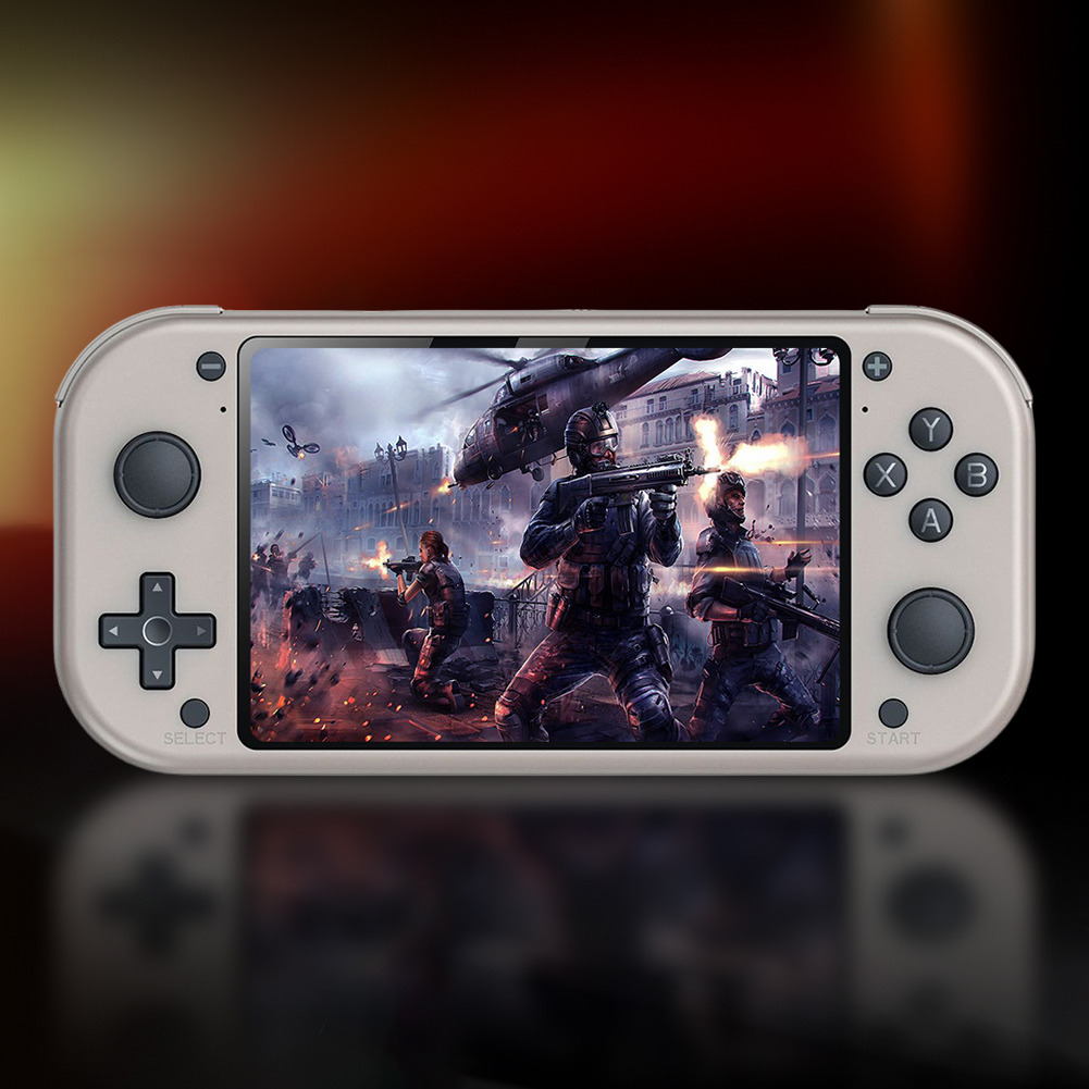 M17 Retro Game Mini Handheld Video Game Console Emuelec Retro Video Game Console 4.3 Inch 480*272 LCD Screen Built-in Game. 