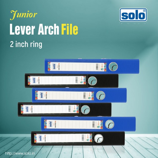 Ring File, Lever Arch File, Hua jie (2") 06 Pcs. 
