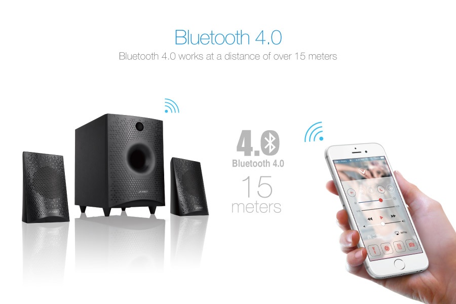F&D F210X Bluetooth Speaker. 