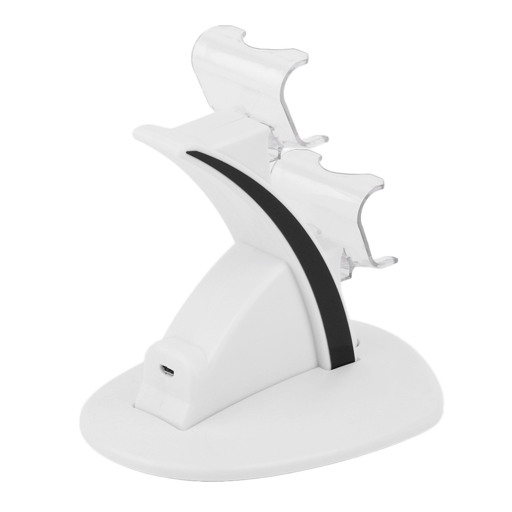 White Fast Charging Docking Station for PS4 Dual Controller PlayStation Charging Dock Station Charger Good effect and easy to use. 