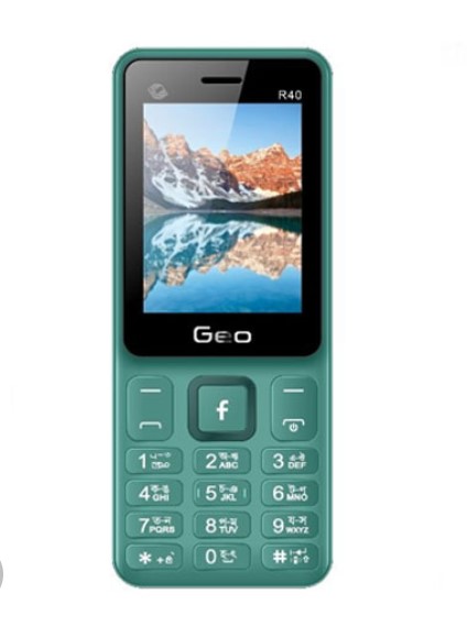 Geo R40 Feature Phone & 2500 mAh Big Battery & Torch