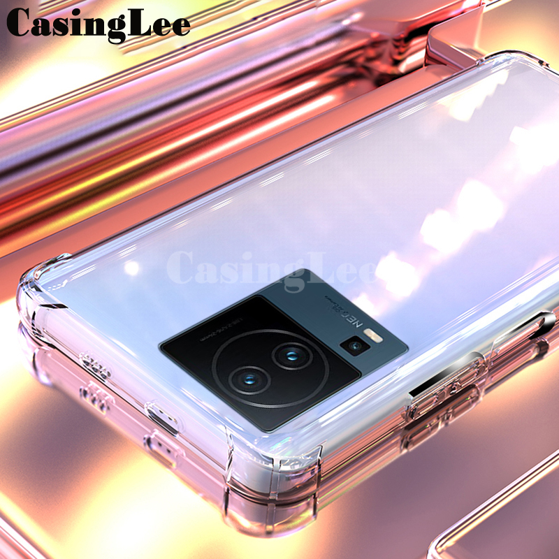 For Vivo Iqoo Neo 7 Pro Case Soft Transparent Full Protection shockproof Armor soft Cover For Vivo Iqoo Neo7 Pro Back Cover Phone Cases