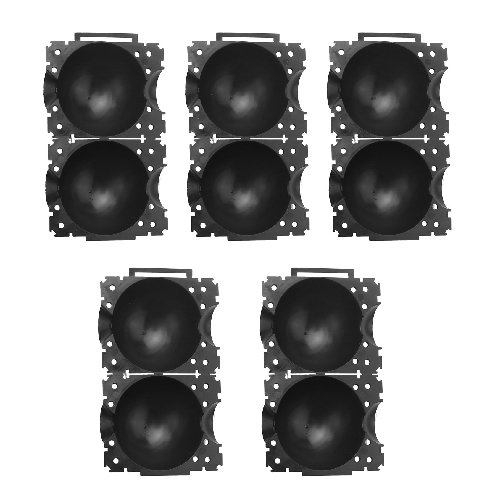TWEXQNY Plant Rooting Box High Pressure Propagation Ball Grafting Device Garden Grafting Plant Root Controller S, Black x 20. 