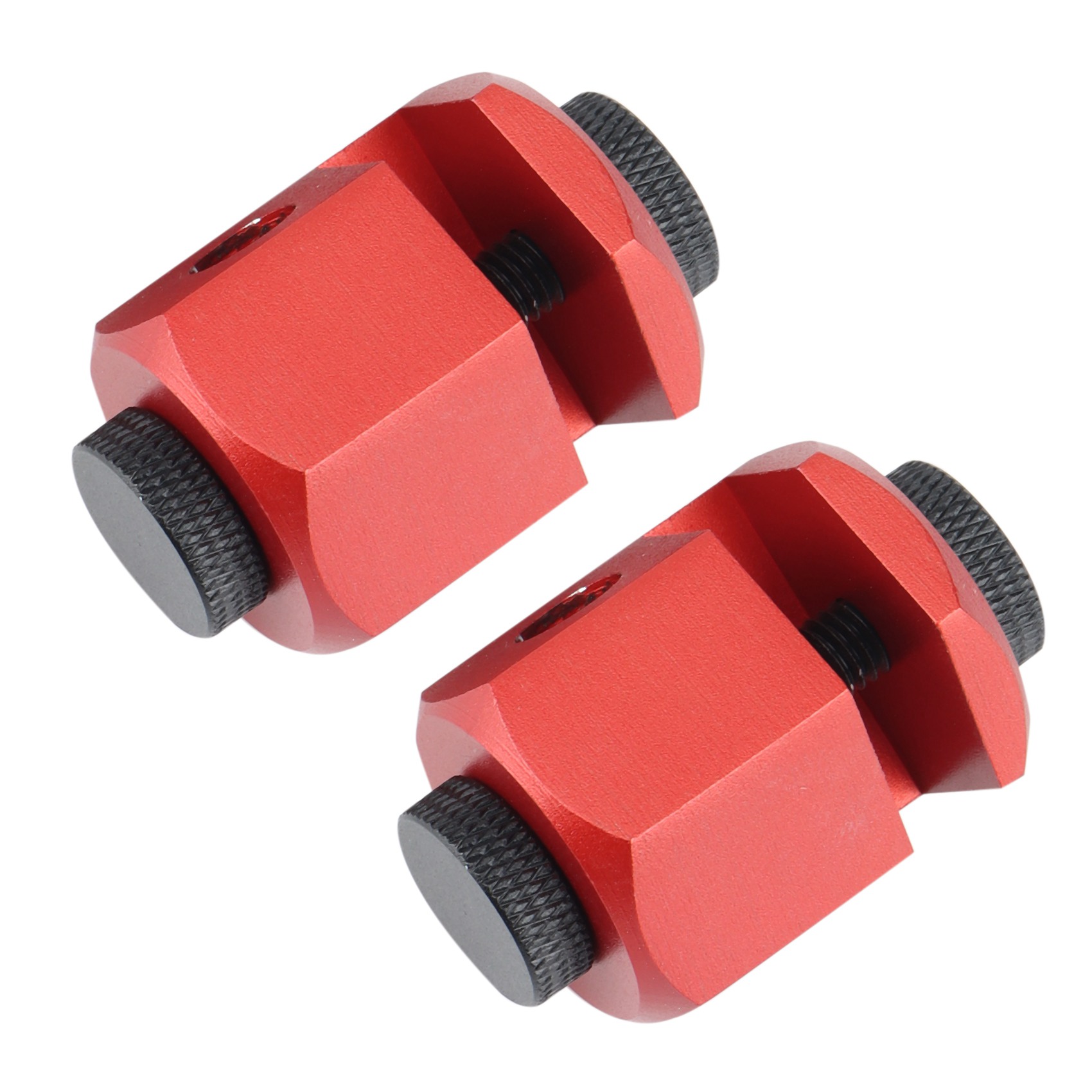 2Pcs Stair Gauges for Framing Square - Extra Tall Framing Jigs-Red. 