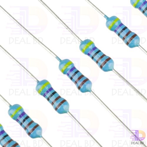 100Pcs Tolerance 1% 6.8K Ohm Resistor 6.8K Ohm Carbon Film Resistor 6.8K Ohm 1/4W Resistance 0.25 Watt Fixed Resistors Passive Components Parts. 