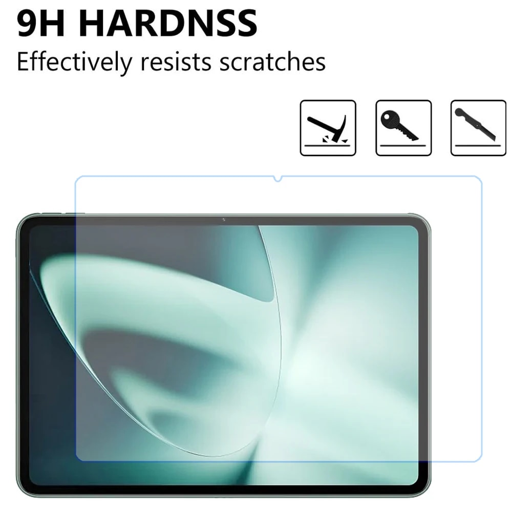 2PCS For OnePlus Pad 11.61 Tempered Glass Screen Protector One Plus Tablet 9H Full Cover Clear Front Protective Film Guard. 