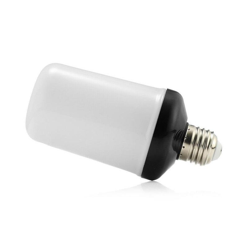 【VisioN Shop】E27 LED Flicker Flame Light Bulb Simulated Burning Fire Effect Party Lamp LED Dynamic Flame Effect Light Bulb Multiple Mode. 