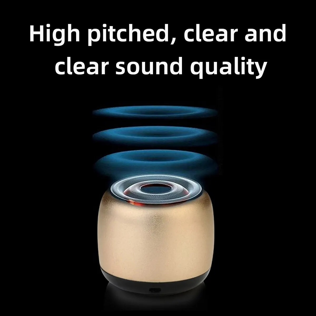 M1 Mini Wireless Bluetooth Speaker High Sound Quality Household Outdoor Loud Sound Subwoofer Small Portable Double Music Box New. 
