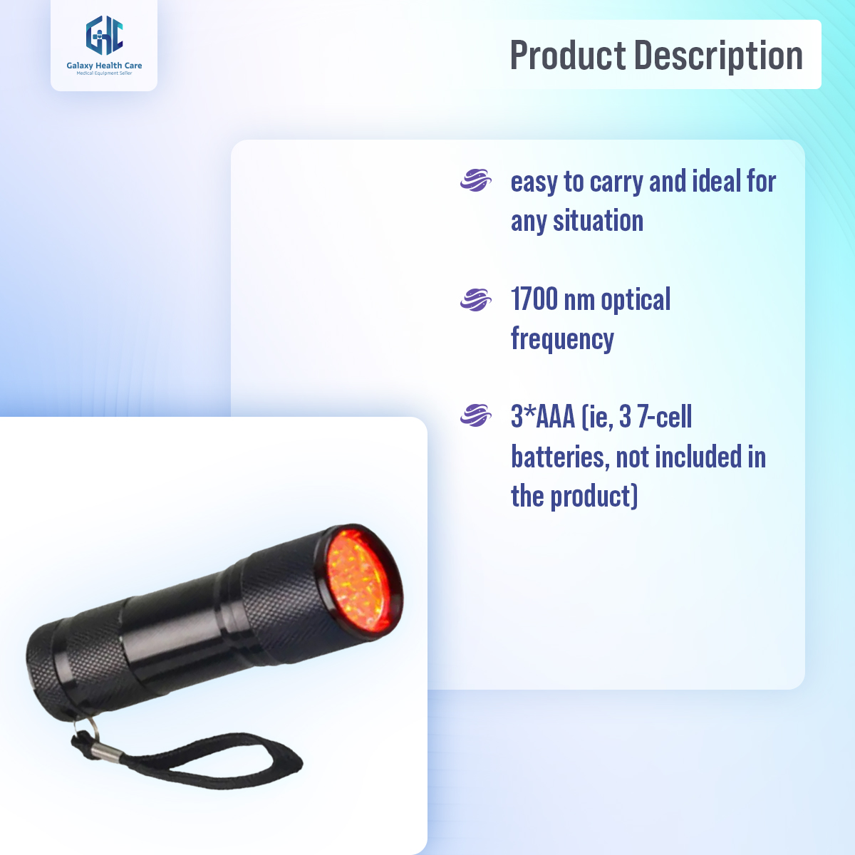 Professional Viewer Infrared Shin Led Red Lite Torch Pediatric Unit Clenecian Nurses Ivs Vin Finder. 