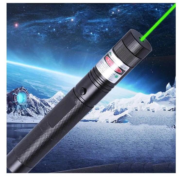 Super Powerful Laser 10 mile Green laser pointer light 532nm visible beam burning focus Green Laser Pointer Pen. 