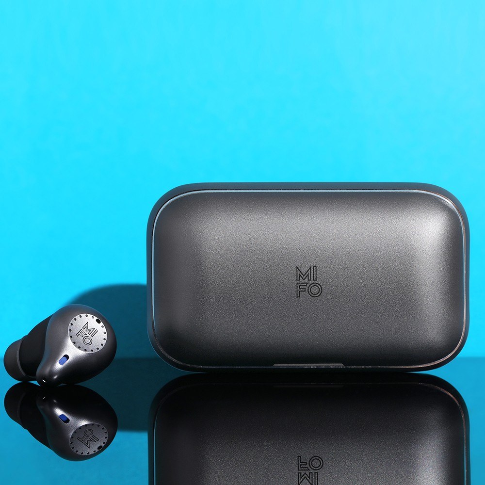 Mifo 2023 Upgraded Version O5 Plus Gen 2 True Wireless Earbuds - black. 