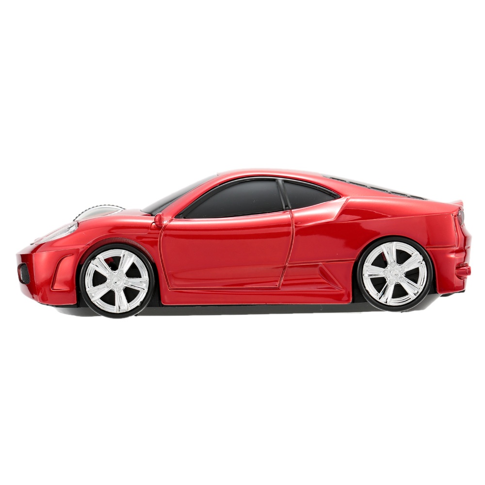 (NEW)2.4GHz Wireless Racing Car Shaped Optical USB Mouse/Mice 3D 3 Buttons 1000 DPI/CPI for PC Laptop Desktop. 