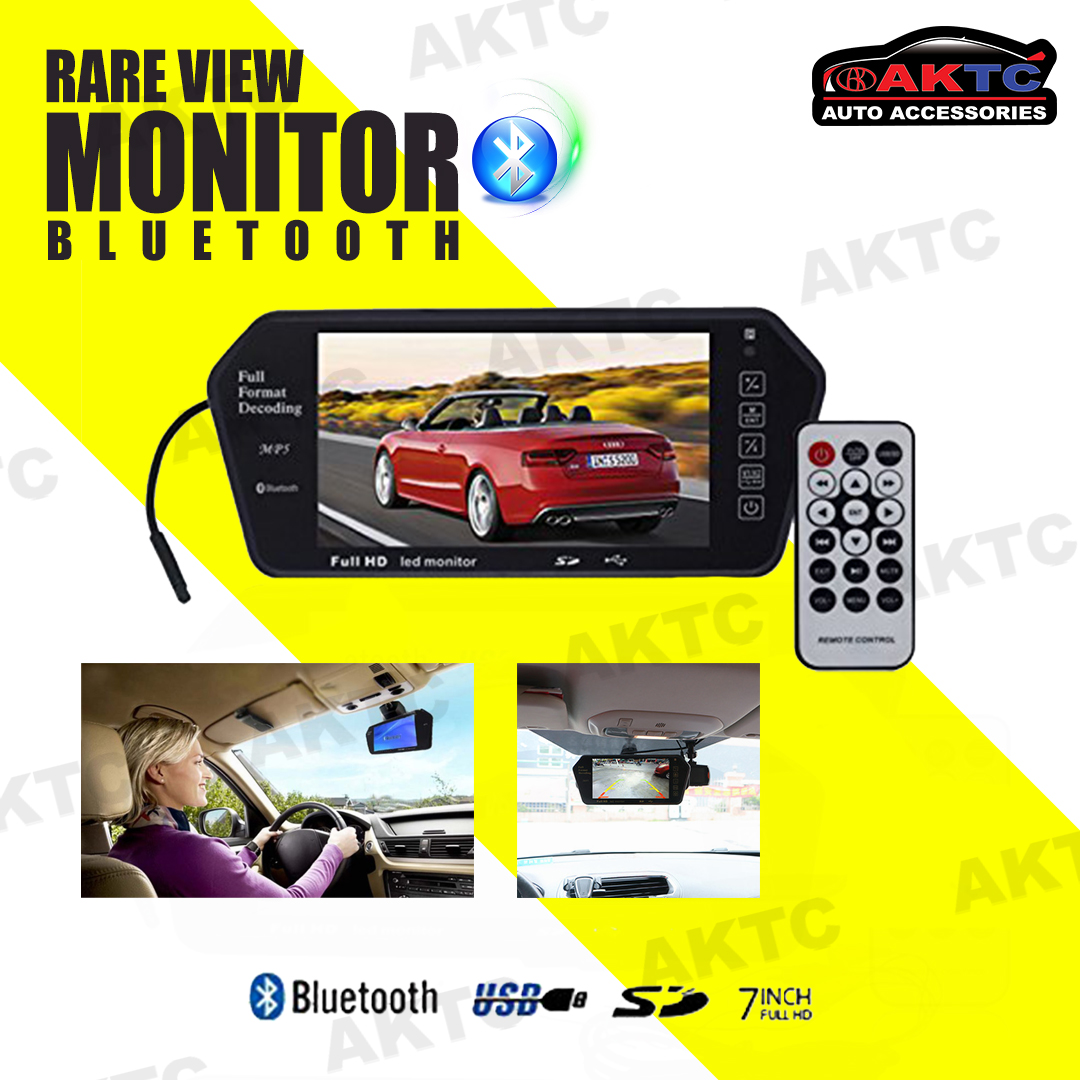 Rear View USB/BT/SD/FM 7"Monitor for Car/REAR VIEW MIRROR MP5 MONITOR,CAR MP5. 