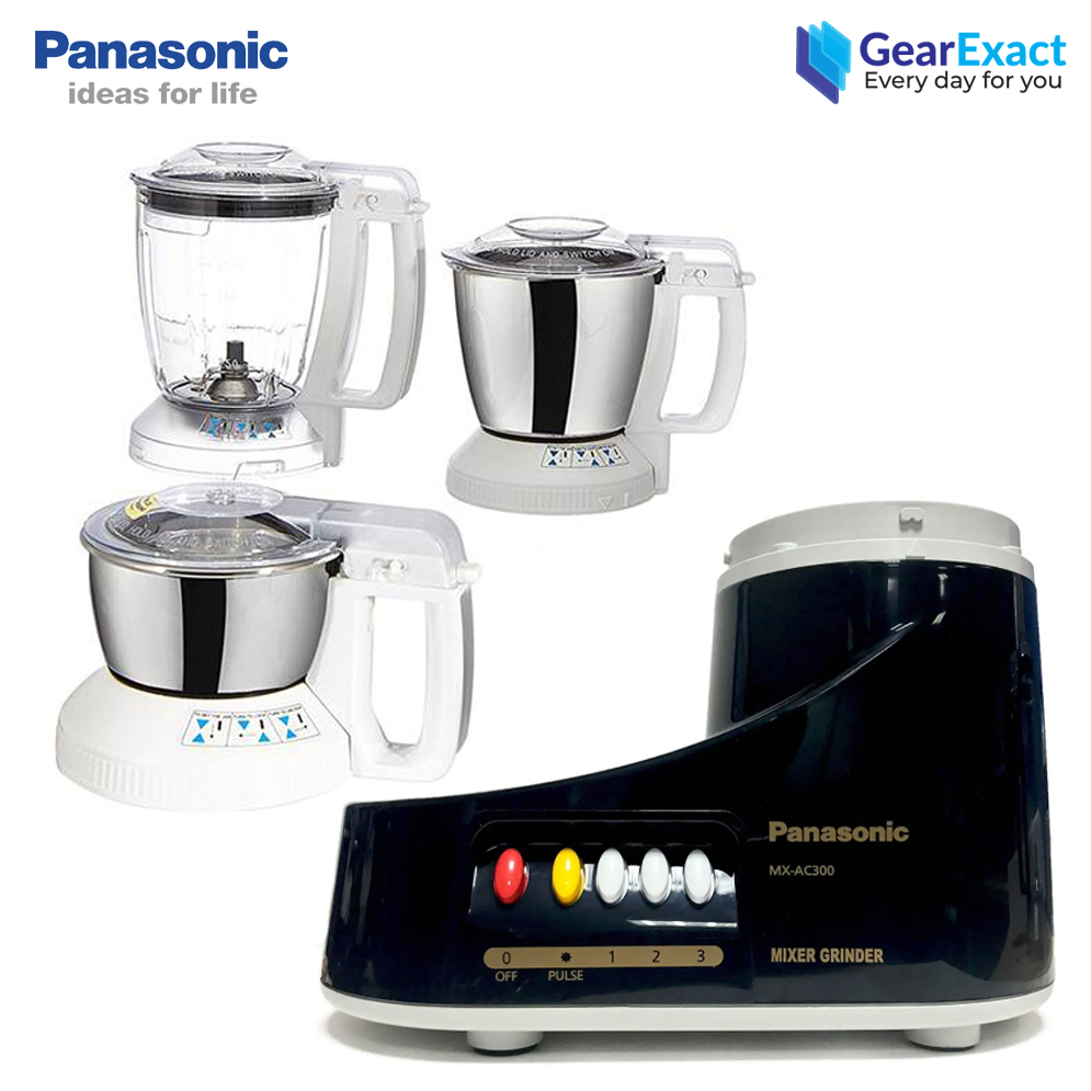 Panasonic MX-AC300 6-in-1 Mixer Grinder. 