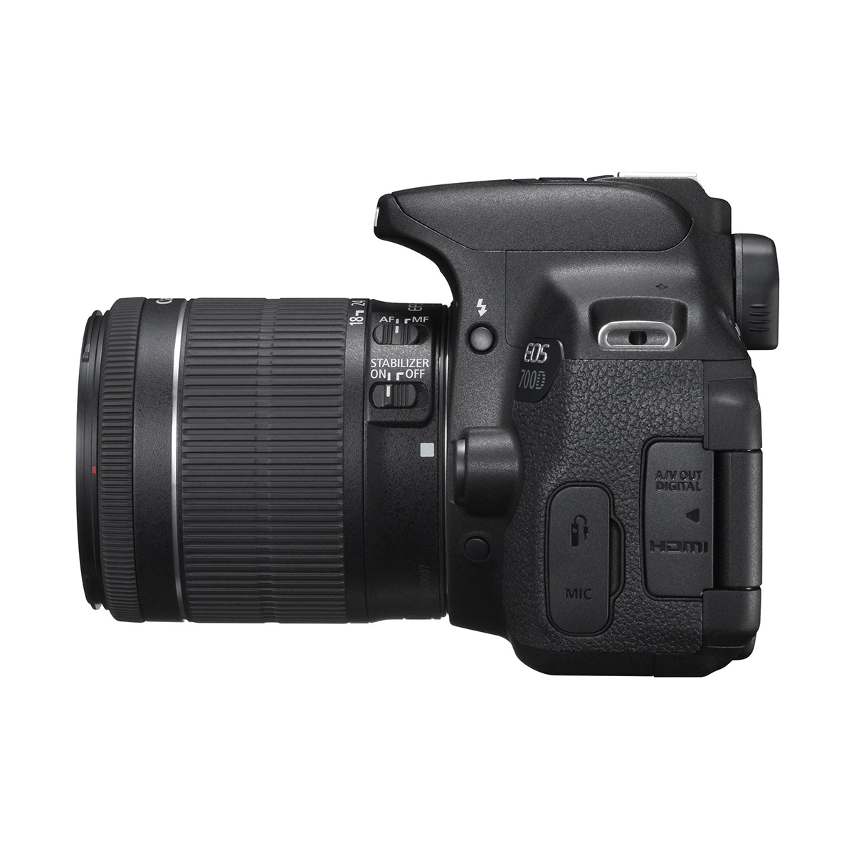 Canon EOS 700D Digital SLR Camera 18 megapixel CMOS Powerful DIGIC processing 14-bit DIGIC 5 processor Only Body - Black. 