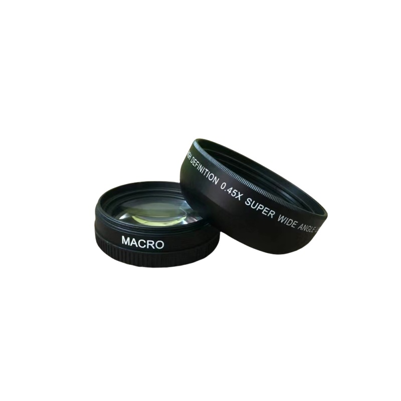 GIAEOSEA 52MM wide-angle lens macro camera additional lens 0.45X0.45 times distortion-free wide-angle macro two-in-one. 