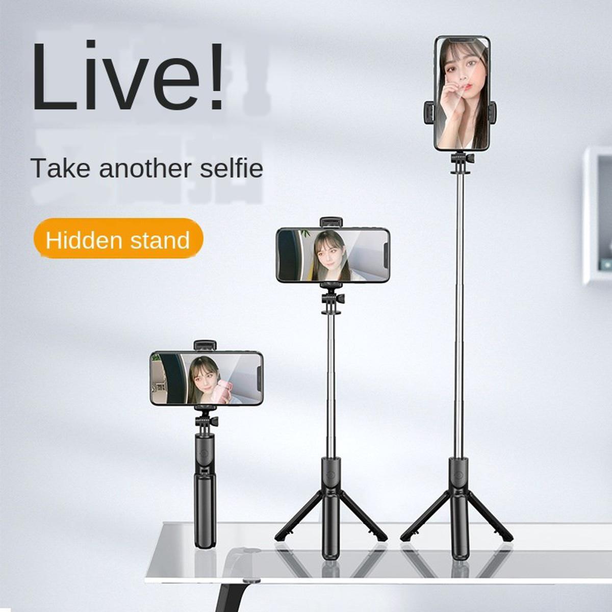 S03 Selfie Stick Tripod Handheld Foldable Tripod Bluetooth Remote Control Selfie Stick