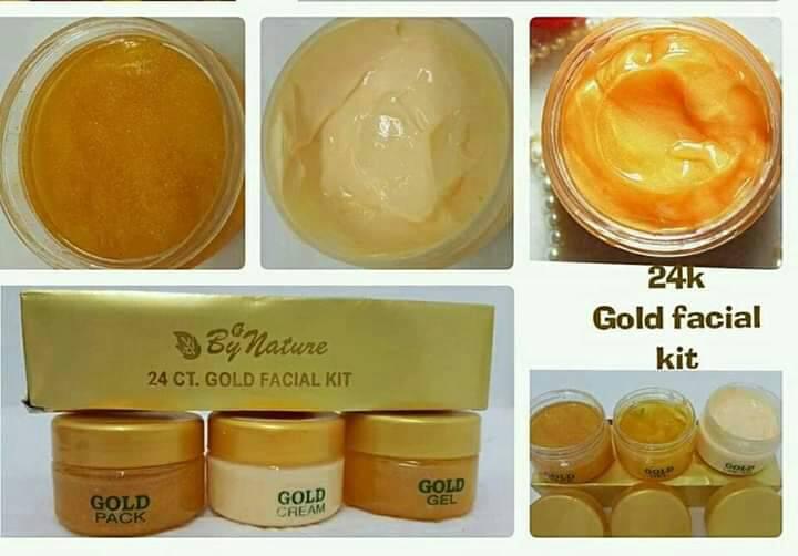 Gold facial kit - Black Head Remover. 