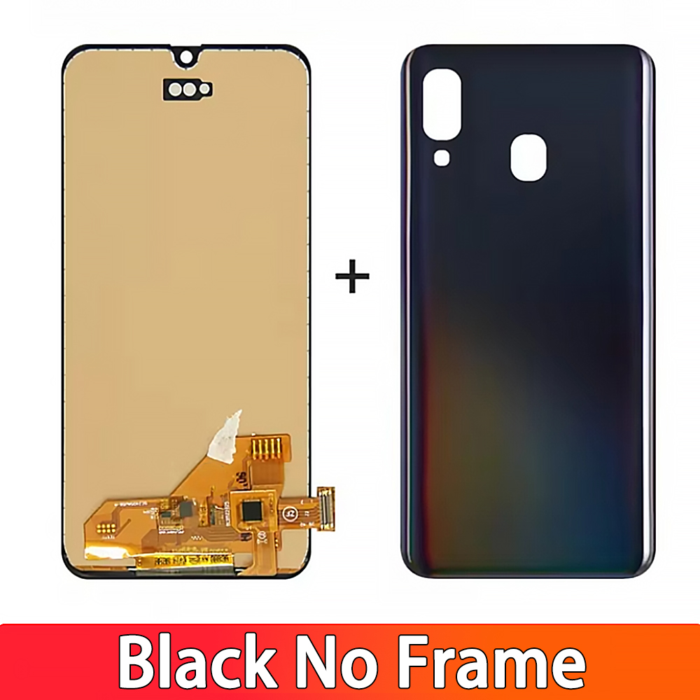 AAA+ Quality Display Screen for Samsung A40 A405 A405F LCD Screen Touch Digitizer Assembly for samsung a40 lcd display. 