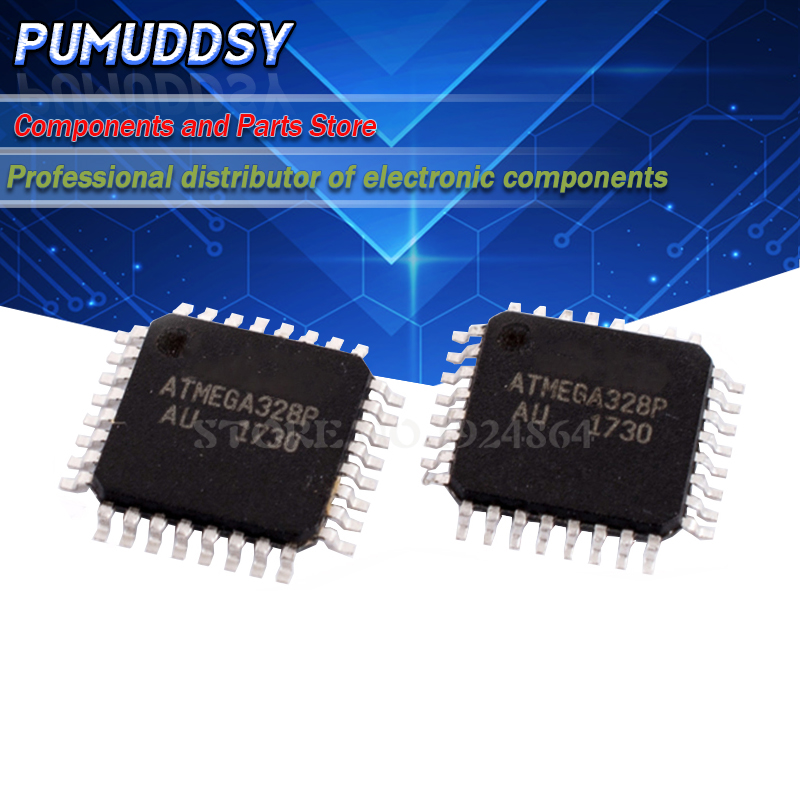 1PCS ATMEGA328P-AU QFP ATMEGA328-AU TQFP ATMEGA328P MEGA328-AU SMD new and IC. 