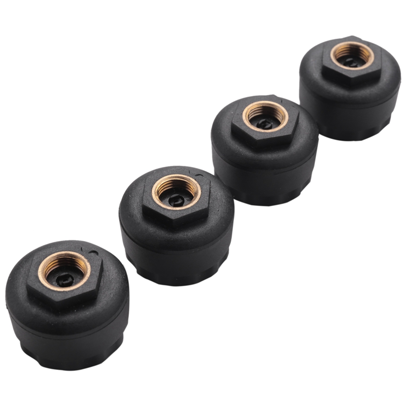 JAERBEE 3X Solar Tpms Car Tire Pressure Alarm Monitoring System 4 External Automatic Alarm Tire Pressure Temperature Warning. 