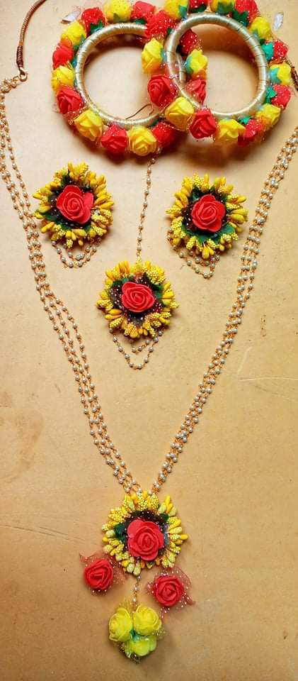 gaye holud jewelry set